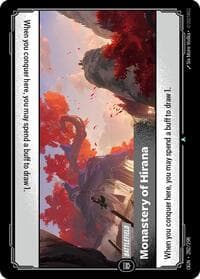 Monastery of Hirana - Origins - Riftbound: League of Legends Trading Card Game card