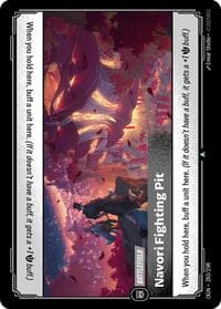 Navori Fighting Pit - Origins - Riftbound: League of Legends Trading Card Game card