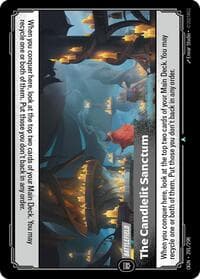 The Candlelit Sanctum - Origins - Riftbound: League of Legends Trading Card Game card