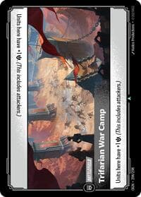 Trifarian War Camp - Origins - Riftbound: League of Legends Trading Card Game card