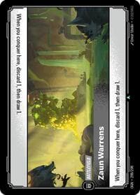 Zaun Warrens - Origins - Riftbound: League of Legends Trading Card Game card