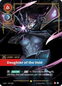Kai'Sa, Daughter of the Void (Overnumbered) - Origins - Riftbound: League of Legends Trading Card Game card