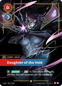 Kai'Sa, Daughter of the Void (Signature) - Origins - Riftbound: League of Legends Trading Card Game card