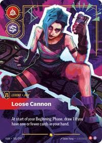 Jinx, Loose Cannon (Overnumbered) - Origins - Riftbound: League of Legends Trading Card Game card