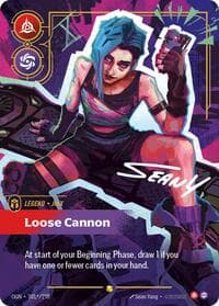 Jinx, Loose Cannon (Signature) - Origins - Riftbound: League of Legends Trading Card Game card