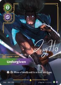 Yasuo, Unforgiven (Signature) - Origins - Riftbound: League of Legends Trading Card Game card