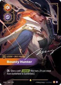 Miss Fortune, Bounty Hunter (Signature) - Origins - Riftbound: League of Legends Trading Card Game card