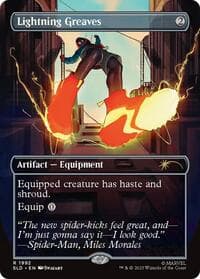 Lightning Greaves (1992) - Secret Lair Drop Series - Magic: The Gathering card