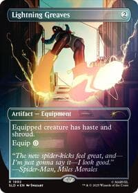 Lightning Greaves (1992) (Rainbow Foil) - Secret Lair Drop Series - Magic: The Gathering card