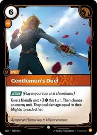 Gentlemen's Duel - Origins: Proving Grounds - Riftbound: League of Legends Trading Card Game card