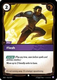 Flash - Origins: Proving Grounds - Riftbound: League of Legends Trading Card Game card