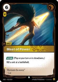 Blast of Power - Origins: Proving Grounds - Riftbound: League of Legends Trading Card Game card