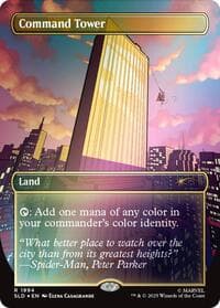 Command Tower (1994) (Rainbow Foil) - Secret Lair Drop Series - Magic: The Gathering card