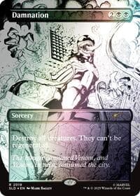 Damnation (2019) (Rainbow Foil) - Secret Lair Drop Series - Magic: The Gathering card