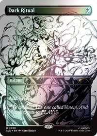 Dark Ritual (2020) (Rainbow Foil) - Secret Lair Drop Series - Magic: The Gathering card