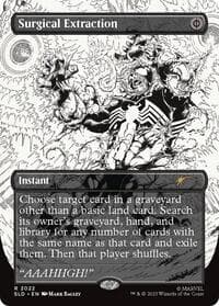 Surgical Extraction (2022) - Secret Lair Drop Series - Magic: The Gathering card