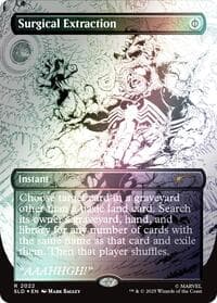 Surgical Extraction (2022) (Rainbow Foil) - Secret Lair Drop Series - Magic: The Gathering card