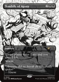 Tendrils of Agony (2023) - Secret Lair Drop Series - Magic: The Gathering card