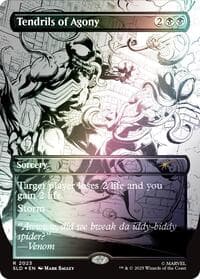 Tendrils of Agony (2023) (Rainbow Foil) - Secret Lair Drop Series - Magic: The Gathering card