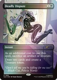Deadly Dispute (1985) (Rainbow Foil) - Secret Lair Drop Series - Magic: The Gathering card