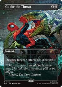 Go for the Throat - Secret Lair Drop Series - Magic: The Gathering card