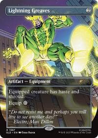 Lightning Greaves (1987) - Secret Lair Drop Series - Magic: The Gathering card