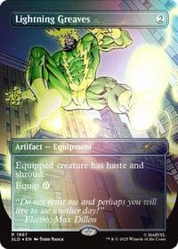 Lightning Greaves (1987) (Rainbow Foil) - Secret Lair Drop Series - Magic: The Gathering card