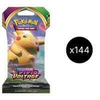 Vivid Voltage Sleeved Booster Case - SWSH04: Vivid Voltage - Pokemon card