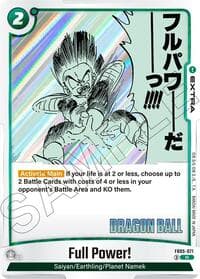 Full Power! - Manga Booster 02 - Dragon Ball Super: Fusion World card