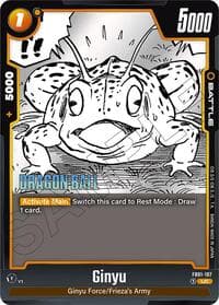 Ginyu - FB01-107 - Manga Booster 02 - Dragon Ball Super: Fusion World card