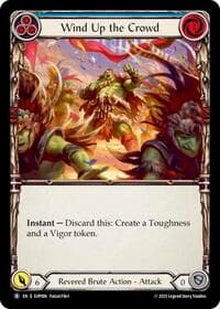 Wind Up the Crowd - Super Slam - Flesh and Blood TCG card