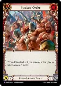 Escalate Order - Super Slam - Flesh and Blood TCG card