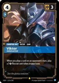 Viktor, Innovator (Alternate Art) - Origins - Riftbound: League of Legends Trading Card Game card