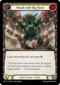 Smash with Big Rock - Super Slam - Flesh and Blood TCG card