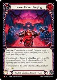 Leave Them Hanging - Super Slam - Flesh and Blood TCG card