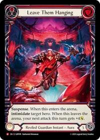Leave Them Hanging (Extended Art) - Super Slam - Flesh and Blood TCG card