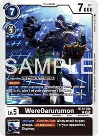 WereGarurumon - Hackers' Slumber - Digimon Card Game card