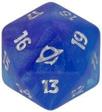 Magic: The Gathering Edge of Eternities Oversized D20 Spindown Die - Wizards of the Coast Dice - Life Counters card