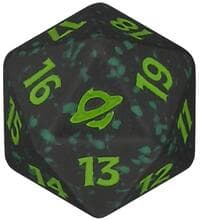 Edge of Eternities Prerelease Spindown Life Counter (Green) - Wizards of the Coast Dice - Life Counters card