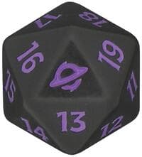 Edge of Eternities Prerelease Spindown Life Counter (Purple) - Wizards of the Coast Dice - Life Counters card