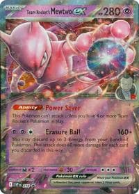 Team Rocket's Mewtwo ex - 216 - SV: Scarlet & Violet Promo Cards - Pokemon card