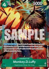 Monkey.D.Luffy - PRB02-005 (Alternate Art) - Premium Booster -The Best- Vol. 2 - One Piece Card Game card