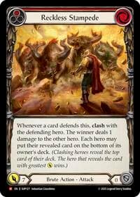Reckless Stampede - Super Slam - Flesh and Blood TCG card