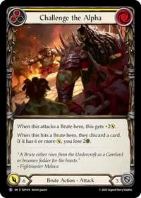 Challenge the Alpha - Super Slam - Flesh and Blood TCG card