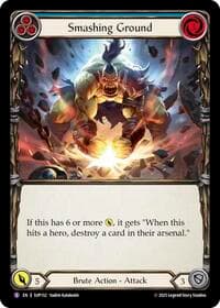 Smashing Ground - Super Slam - Flesh and Blood TCG card