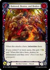 Battered, Beaten, and Broken - Super Slam - Flesh and Blood TCG card
