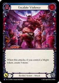 Escalate Violence - Super Slam - Flesh and Blood TCG card