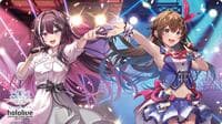 Bushiroad Rubber Mat Hololive Bloom Cup Champion Playmat (Sora and AZKi) - Hololive Production Official Playmats - Playmats card