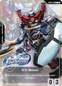 EX Base (EXBP-010) (G Generation Eternal Collaboration Pack) - Promotional EX Base Tokens - Gundam Card Game card