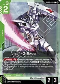 G-Exes - Dual Impact - Gundam Card Game card
